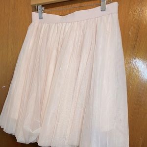 Pink tulle skirt size Large